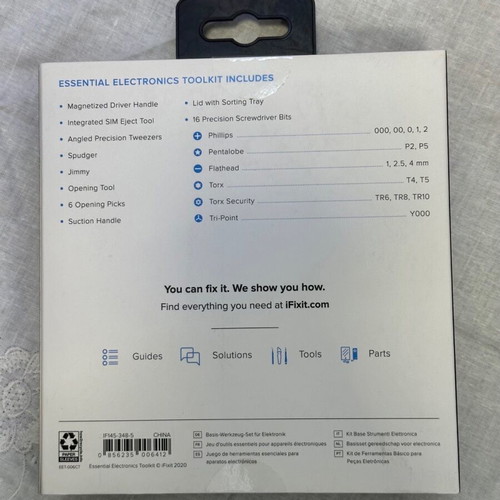 iFixit Essential Electronics ToolKit sealed in box