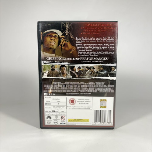 Get Rich or Die Tryin' DVD like new with English subtitles