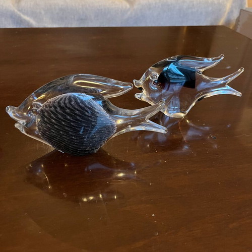 Vintage decorative items and crystals used