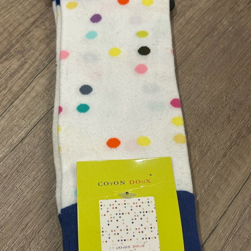 Coton Doux Socks with Designs New (42-46) 80% Cotton