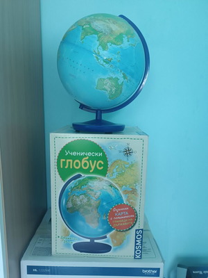 Student globe, diameter 26 cm