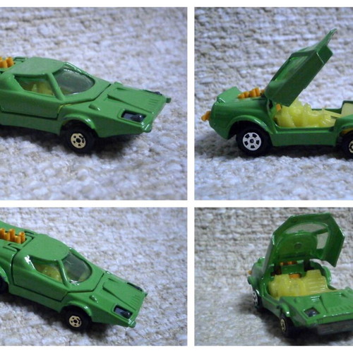 Pilaz Cars Space Car diecast toy, Polfi Toys Greece, vintage