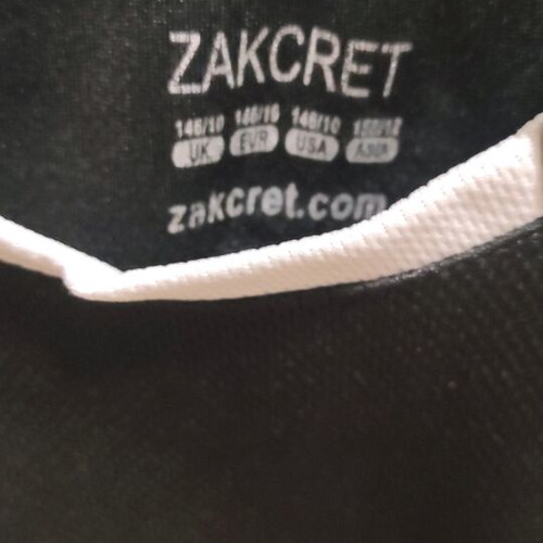 Zakcret no 10 summer shirt like new, black and white, size 146 cm