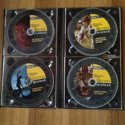 National Geographic collectible CD ROM/DVD pack of 8 like new