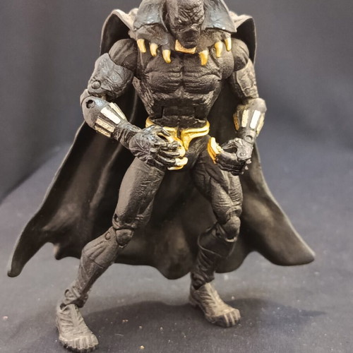 Marvel Legends Black Panther figure 6" used, Toybiz 2005