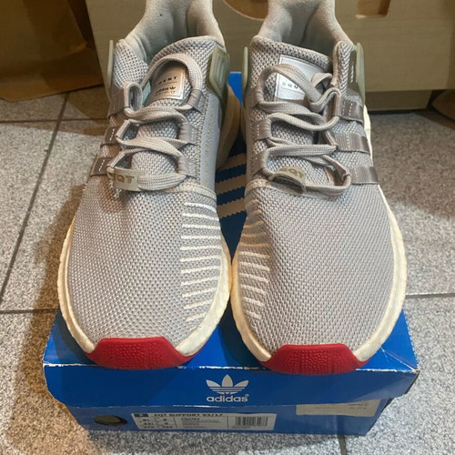 Adidas EQT Support 93/17 shoes like new, gray, size 43