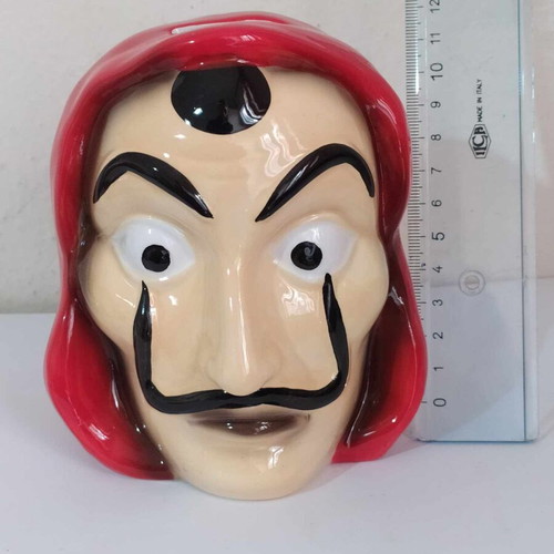 Casa de Papel ceramic money box like new 2020
