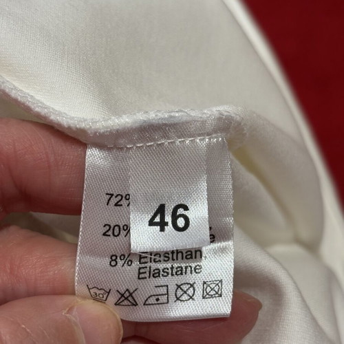 Sani Blu white viscose pants like new, size XXXL