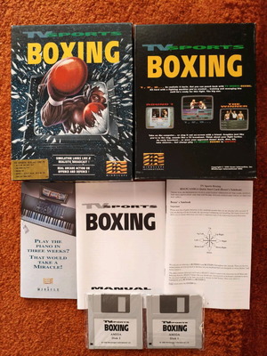 Amiga TV Sports Boxing παιχνίδι μεταχειρισμένο