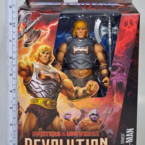 MOTU Masterverse Revolution Battle Armor He-Man action figure new