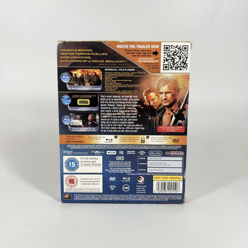 The A-Team Explosive Extended Edition Blu-ray and DVD like new with English subtitles