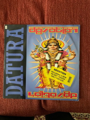 Datura Devotion 12" Maxi Vinyl used, UK Remixes, 1993