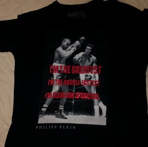 Philipp plein black t shirt 2xl