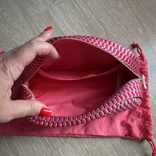 Bvlgari beauty pouch new, pink