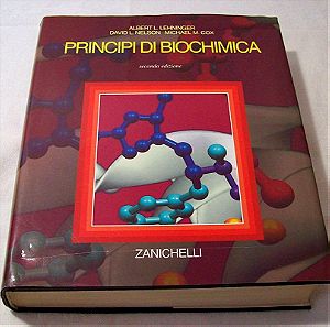 Principi di Biochimica, Albert L. Lehninger, 2a edizione, 1994