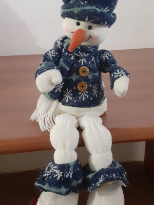 Christmas plush doll used with music and movement, height 60cm