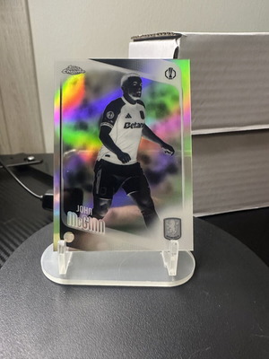 2025-26 Topps Chrome UCC John McGinn Negative Refractor #28 καινούργιο