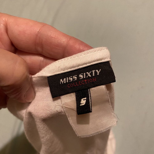 Miss Sixty blouse new, white, soft and comfortable fit