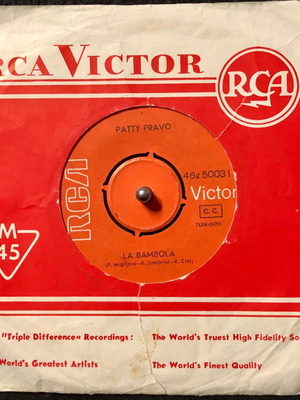 Patty Pravo La Bambola βινύλιο 7", 45 RPM, single μεταχειρισμένο, pop