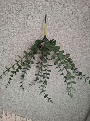Decorative eucalyptus branch 35cm new