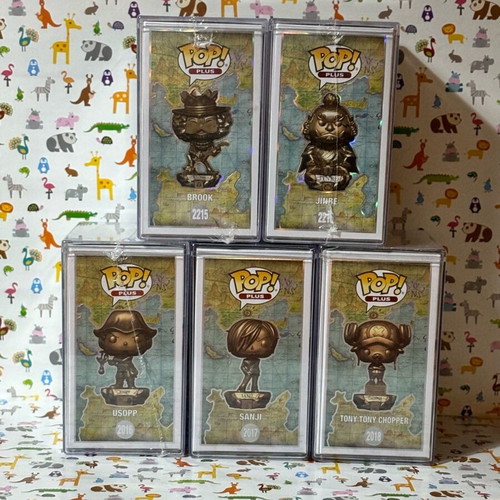 Funko Pop One Piece Bronze Collection new, pack of 5 figures