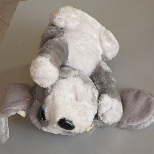 Sad Sam and Honey Puppy plush toy used, collectible from 1980s