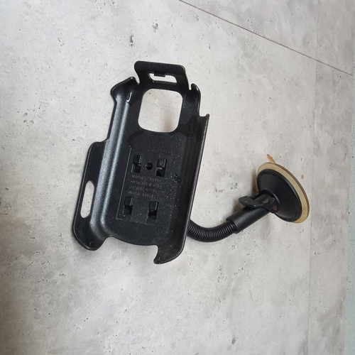 Phone GPS holder for car used with glass surface