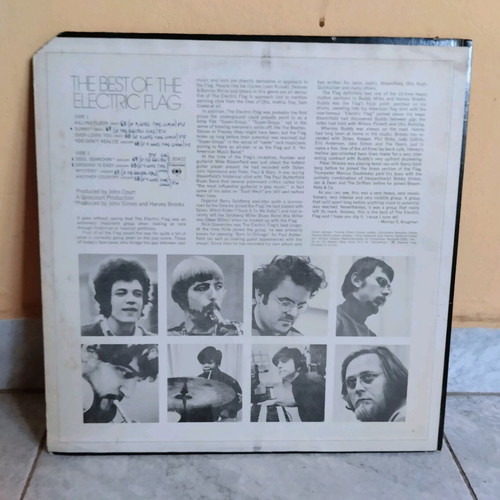 Electric Flag The Best Of vinyl record used, blues rock