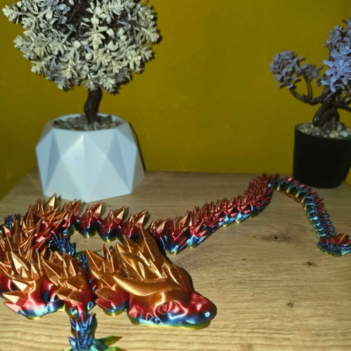 Articulated Dragon Figure new with detailed design and movable parts
