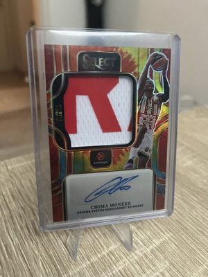 Euroleague Panini Moneke Red Star Patch Auto like new