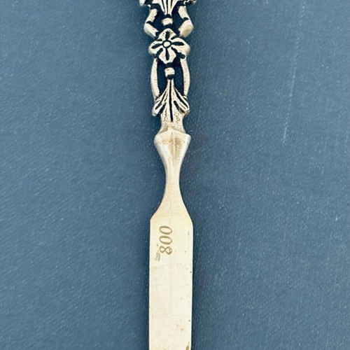 Silver Letter Opener 800 New With Ornate Handle