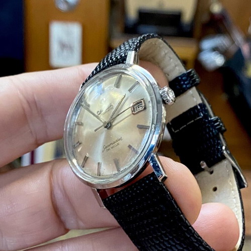 Omega Seamaster Deville automatic 33.5cm vintage watch like new