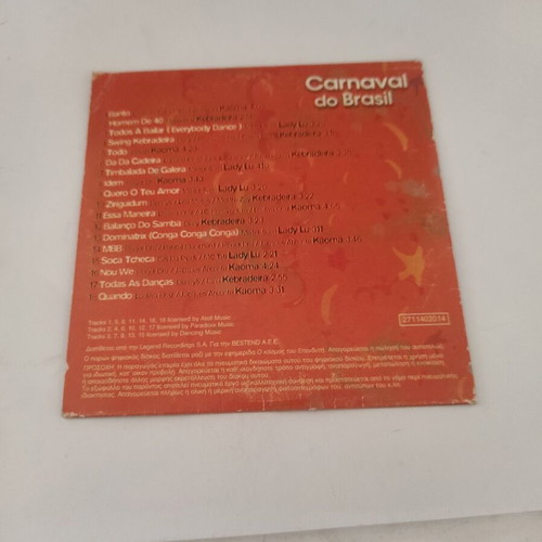 Carnaval do Brazil CD like new, Latin music collection