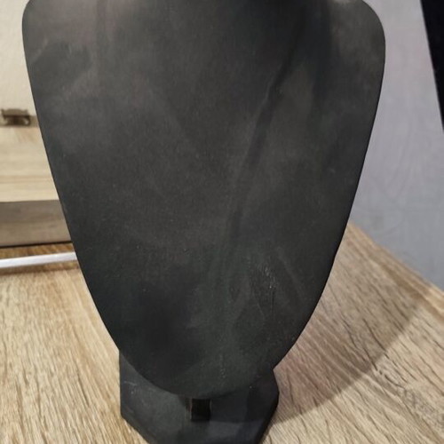 Jewelry stand black, small and large necks, like new, 2 pieces