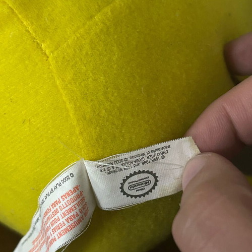 Pikachu Pokemon vintage stuffed toy used, authentic and rare