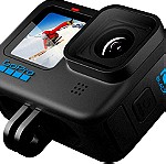  GoPro Hero 10 Black Action Camera 5K Υποβρύχια με WiFi με εγγύηση κατασκευαστή μέχρι τις 20/6/2024 χρώμα Μαύρο κάμερα δράσης Οθόνη πίσω 2.27" & μπροστινή οθόνη, σε άριστη κατάσταση με άριστη μπαταρία