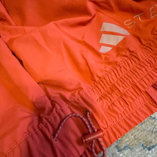 Stella McCartney women's windbreaker large new orange