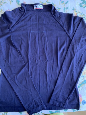 Sergio Tacchini Athletic Lab Linea Sport shirt like new, dark blue violet, size S