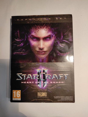 Starcraft II Heart of the Swarm expansion set like new for PC
