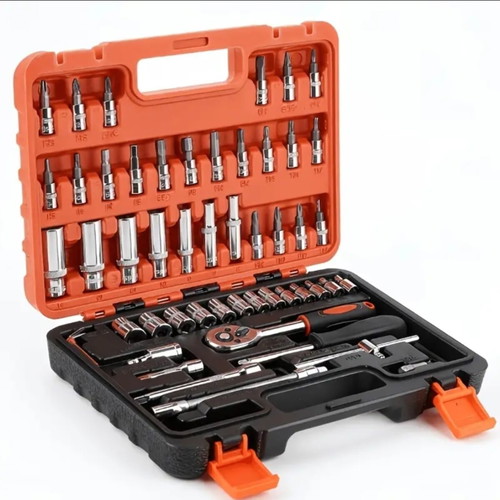 Socket Set 53 Pieces New with Bits and Extensions