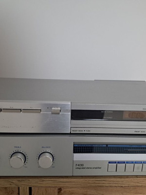 Σετ Philips F4130 ενισχυτής και F2224 ψηφιακό ραδιόφωνο μεταχειρισμένο