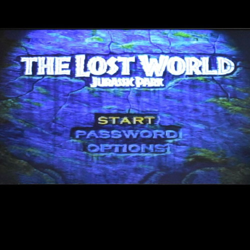 The Lost World: Jurassic Park PS1 game used, action adventure