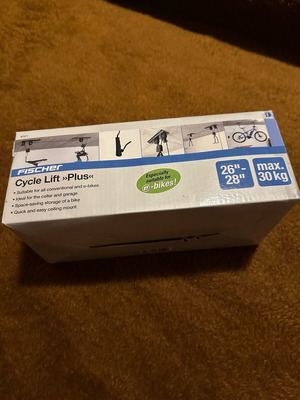 Fischer bicycle rack new for wall or ceiling