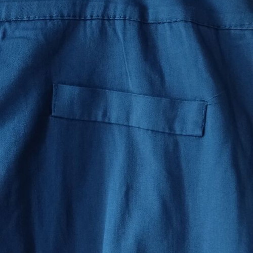 Blue cotton summer pants XL like new with bow