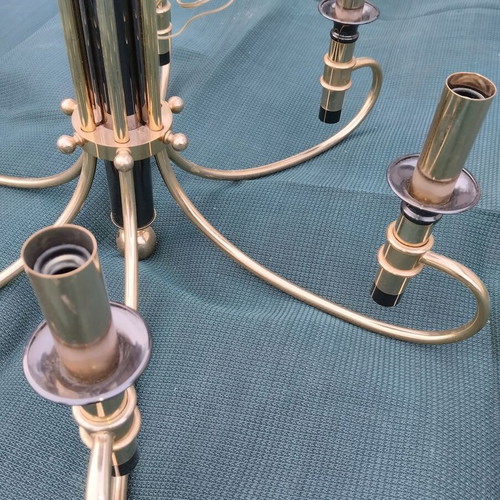 Golden chandeliers in like-new condition, set of 2