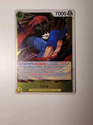 Κάρτα Lucy One Piece Card Game OP07-112 Rare
