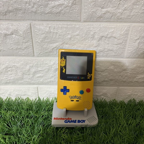 Game Boy Color Pikachu Edition like new with replaced shell