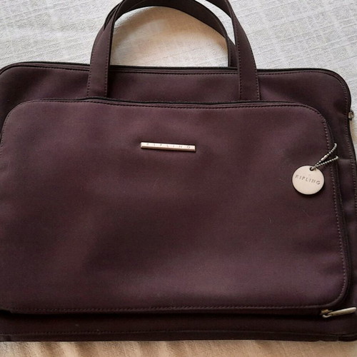 Kipling handbag for documents and laptop like new, brown