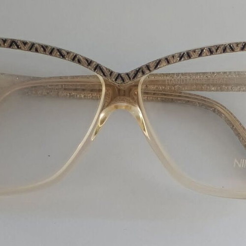 Nina Ricci France Paris 1762 GRC 58=10 Colorful Eyeglass Frame like new