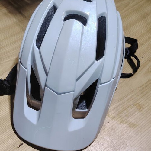 Naplud cycling helmet, white, size L, CE certified